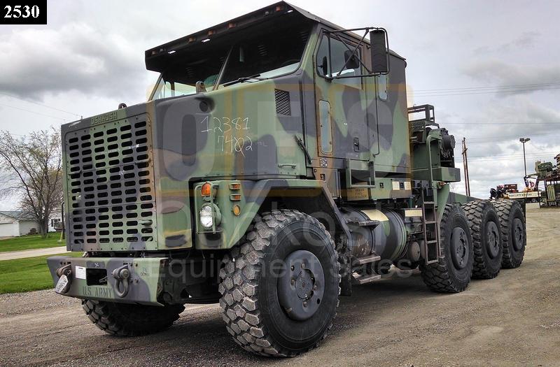 M1070 8x8 HET Military Heavy Haul Tractor Truck (TR-500-59) - Used Serviceable